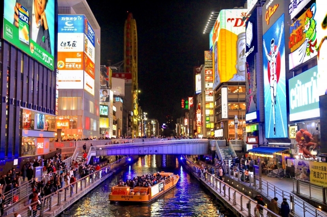 Dotonbori River at Night